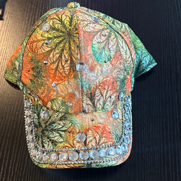 Colorful Diamond Baseball Cap - Picture 5 of 12